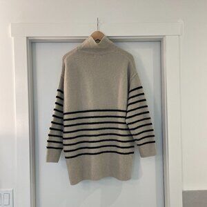 BROOKLYN STONE/BLACK STRIPE JUMPER